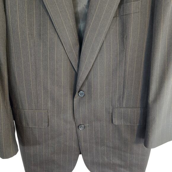 Oak Hall Men's Blazer 41R 41 Regular Sport Coat Large L Suit Jacket 2 Buttons - Picture 3 of 8